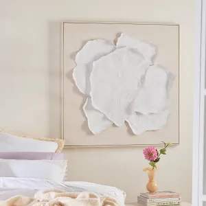 Muse Celia Framed 3D Wall Art White by Muse, a Wall Hangings & Decor for sale on Style Sourcebook