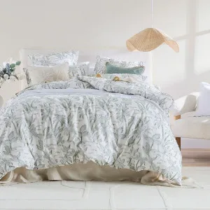 Habitat Banyan Palm Quilt Cover Set Sage by Habitat, a Quilt Covers for sale on Style Sourcebook