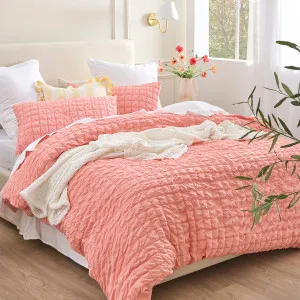 Pillow Talk Talulah Quilt Cover Set Coral by Pillow Talk, a Quilt Covers for sale on Style Sourcebook