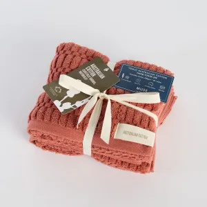 Muse Venlo Australian Cotton Towel Rust by Muse, a Towels & Washcloths for sale on Style Sourcebook