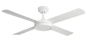 Hunter Pacific Pinnacle 3 52" DC Ceiling Fan with LED Light and Remote White by Hunter Pacific, a Ceiling Fans for sale on Style Sourcebook