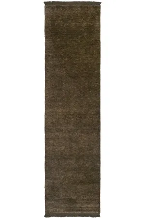 Conscious Loom Kinship Bear Brown Runner by Conscious Loom, a Contemporary Rugs for sale on Style Sourcebook