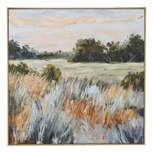 November Box Framed Canvas in 80 x 80cm by OZ Design, a Painted Canvases for sale on Style Sourcebook