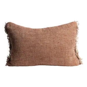 Tabako Feather Fill Cushion 60x40cm in Tobacco by OZ Design, a Cushions, Decorative Pillows for sale on Style Sourcebook