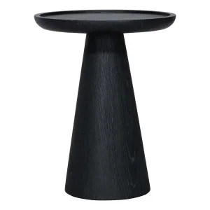 River Side Table Low 40x51cm in Black Oak by OZ Design, a Side Table for sale on Style Sourcebook