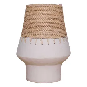 Soren Vessel 24x34cm in Ivory by OZ Design, a Vases & Jars for sale on Style Sourcebook