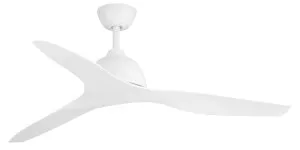 Claro Whisper 48" AC Ceiling Fan with Wall Control White by Claro, a Ceiling Fans for sale on Style Sourcebook
