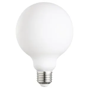 Eglo 5W E27 Dimmable G95 LED Opal Globe Warm White by Eglo, a Spotlights for sale on Style Sourcebook