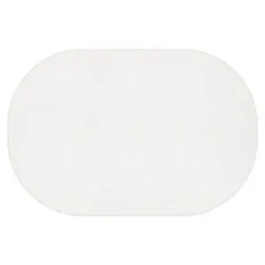 Pavla 200 x 300cm Oval Soft Rug in Cream White by Luxo Home Decor, a Contemporary Rugs for sale on Style Sourcebook