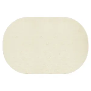 Pavla 200 x 300cm Oval Soft Rug in Beige by Luxo Home Decor, a Contemporary Rugs for sale on Style Sourcebook