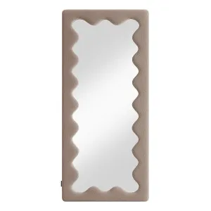 Serena 180cm Full Length Mirror in Taupe Brown by Luxo Home Decor, a Mirrors for sale on Style Sourcebook