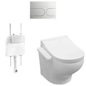 Toto Hayon Wall Faced Smart Toilet Suite with S2 Package HAYON-WF-S2 by TOTO, a Toilets & Bidets for sale on Style Sourcebook