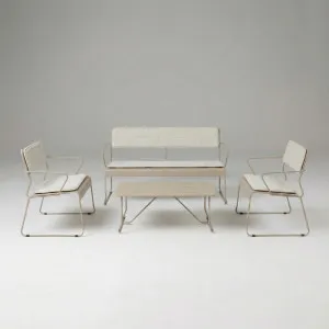 Parco Outdoor 4 pce Lounge Set Sand by Seek & Ramble, a Outdoor Sofa Sets for sale on Style Sourcebook