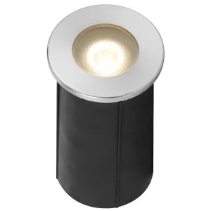 Telbix Halon Modern LED Recessed Outdoor Deck Light Stainless Steel by Telbix, a Outdoor Lighting for sale on Style Sourcebook