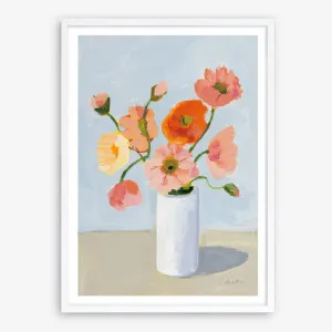 Iceland Poppies Art Print by The Print Emporium, a Prints for sale on Style Sourcebook