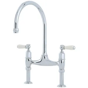 Shaws by Perrin & Rowe Pendleton Kitchen Mixer Chrome AUSH4193CPWPC-H1-3 by Shaws by Perrin & Rowe, a Kitchen Taps & Mixers for sale on Style Sourcebook