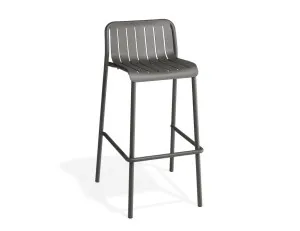 Roku Outdoor Bar Stool in Matt Charcoal by Bent Design, a Tables for sale on Style Sourcebook