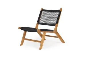 Fuji Lazy Chair - Black by Azure Interiors, a Chairs for sale on Style Sourcebook