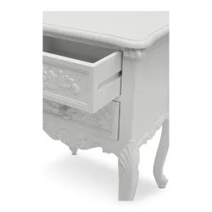 Louis Two Drawer Bedside Table by Hudson Furniture, a Bedside Tables for sale on Style Sourcebook