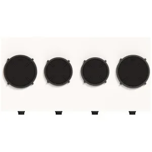 Pitt Danau Series- 4 Burner Induction Cooktop Black DANAU4BTF-I by Pitt, a Cooktops for sale on Style Sourcebook