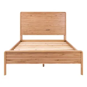 Alvarez Double Bed Frame in Australian Messmate by OZ Design, a Beds & Bed Frames for sale on Style Sourcebook