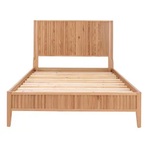 Gabino Double Bed Frame in Australian Messmate by OZ Design, a Beds & Bed Frames for sale on Style Sourcebook