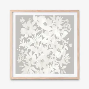Floral Silhouette (Square) Art Print by The Print Emporium, a Prints for sale on Style Sourcebook