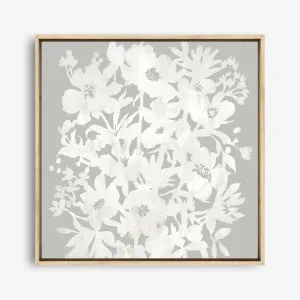Floral Silhouette (Square) Canvas Print by The Print Emporium, a Prints for sale on Style Sourcebook