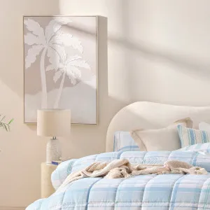 Muse Isla Palm Textured Wall Art Natural by Muse, a Wall Hangings & Decor for sale on Style Sourcebook
