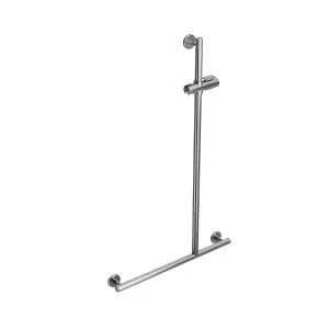CARE ACCESS Shower Grab Rail RHS 1100x650mm Polished Stainless Steel by Highgrove Bathrooms, a Towel Rails for sale on Style Sourcebook