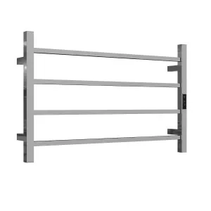 HETTA Multi-Function Square Heated Towel Rail 4 Bar Polished Stainless Steel by Highgrove Bathrooms, a Towel Rails for sale on Style Sourcebook