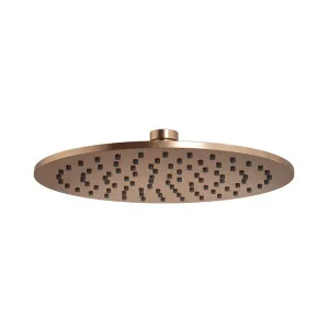 MONSOON Round Shower Head Titanium Bronze 250mm by Highgrove Bathrooms, a Showers for sale on Style Sourcebook
