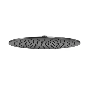 MONSOON Round Shower Head Gunmetal 400mm by Highgrove Bathrooms, a Showers for sale on Style Sourcebook