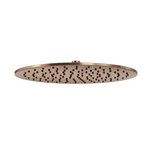 MONSOON Round Shower Head Titanium Bronze 400mm by Highgrove Bathrooms, a Showers for sale on Style Sourcebook