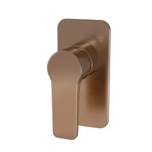 EDEN In Wall Mixer Set Titanium Bronze by Highgrove Bathrooms, a Bathroom Taps & Mixers for sale on Style Sourcebook
