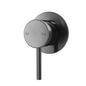 SPIN In Wall Mixer Set Gunmetal by Highgrove Bathrooms, a Bathroom Taps & Mixers for sale on Style Sourcebook