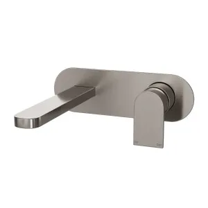 OLLIE In Wall Mixer Combination Kit Brushed Nickel by Highgrove Bathrooms, a Bathroom Taps & Mixers for sale on Style Sourcebook