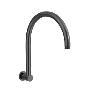 SPIN Gooseneck Shower Arm Gunmetal by Highgrove Bathrooms, a Bathroom Taps & Mixers for sale on Style Sourcebook