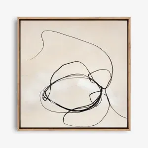 Fine Line 5 (Square) Canvas Print by The Print Emporium, a Prints for sale on Style Sourcebook