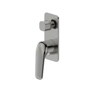 Tela Wall/Shower Diverter Mixer Square Trim Kit Brushed Nickel by Haus25, a Laundry Taps for sale on Style Sourcebook