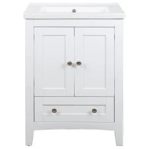 Foxton Single Vanity, White & White Basin by Schots, a Vanities for sale on Style Sourcebook