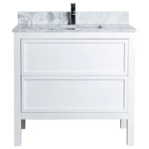 Penfold 90cm Single Vanity, White by Schots, a Vanities for sale on Style Sourcebook