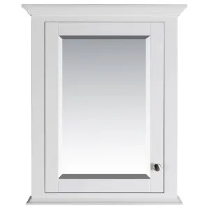 Shaker Mirror Timber Cabinet, White by Schots, a Shaving Cabinets for sale on Style Sourcebook