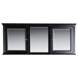 OC Classique 1800mm Black Mirror Cabinet by Schots, a Shaving Cabinets for sale on Style Sourcebook