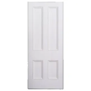 Nicholson 82cm Internal 4 Panel Door, White Primed by Schots, a Internal Doors for sale on Style Sourcebook
