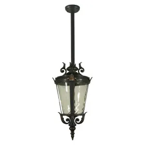 Albany Medium Outdoor Rod Pendant Light, Antique Bronze by Lighting Inspirations, a Lamps for sale on Style Sourcebook
