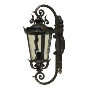 Albany Mini Outdoor Wall Light, Antique Bronze by Lighting Inspirations, a Lamps for sale on Style Sourcebook