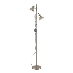 Corelli 2 Floor Lamp, Nickel by Telbix, a Lamps for sale on Style Sourcebook