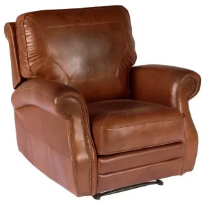 Broden Leather Recliner Chair, Vintage Whiskey by Schots, a Chairs for sale on Style Sourcebook