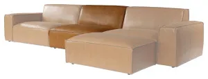 Nola Leather Single Sofa Seat, Como Tan by Schots, a Sofas for sale on Style Sourcebook